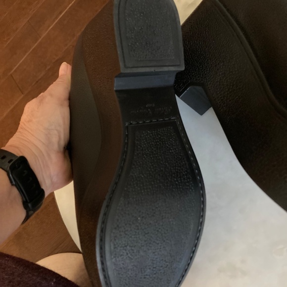 Robert Clergerie Wedged Platform Lace Ups, Black Leather, Like New - Picture 7 of 7